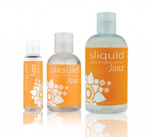 Sliquid - Naturals Sizzle 天然水性润滑剂 - 125ml 照片