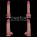 Lovetoy - 8.5" 带包皮仿真阳具 Pro II - 肉色  照片-16