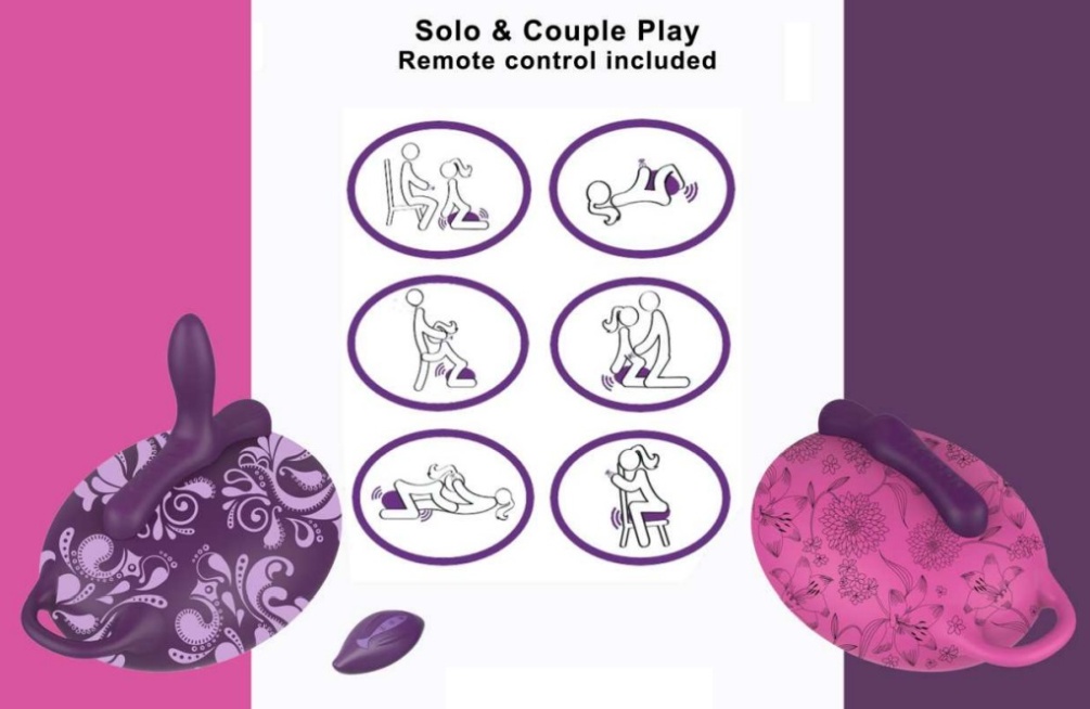 The hands-free sit-on Bouncy Bliss vibrator offers an extens... Bouncy Bliss - Classic Vibro Grinder Pillow - Purple photo-9