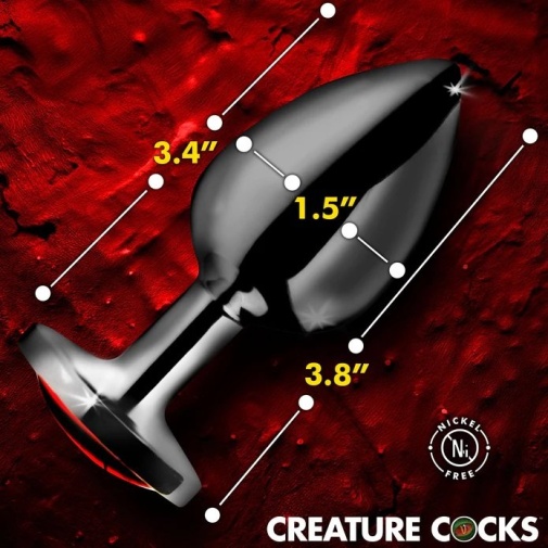 Creature Cocks - Sinister Eye Plug L - Red 照片
