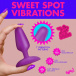 Bang! - Flexible Vibro Plug - Purple photo-2