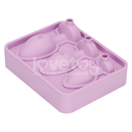 Lovetoy - Anal Plug Chocolate Ice Tray - Pink 照片