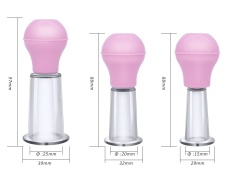 Canwin - Nipple & Clitoris Pump - Blue photo
