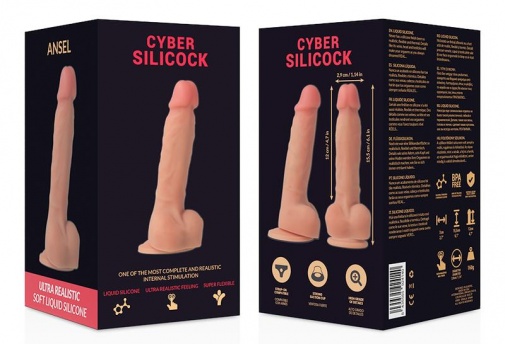 Cyber Silicock - Ansel 仿真陽具 15.5cm 照片