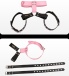 FAAK - Collar w Breast Belt - Pink/Black 照片-8