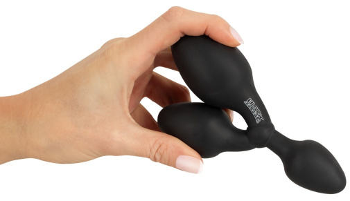 Black Velvets - Training Triple Butt Plug - Black photo