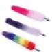 MT - Anal Plug S-size with Artificial wool tail - Rainbow photo-4