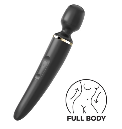 Satisfyer - Wand-er Women Massager - Black/Gold photo