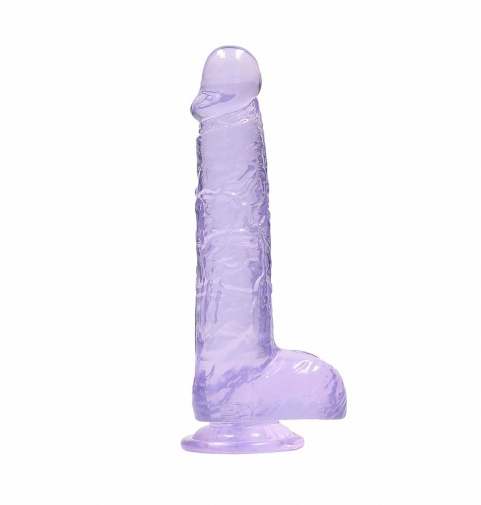 RealRock - 6" Realistic Dildo w Balls - Purple 照片