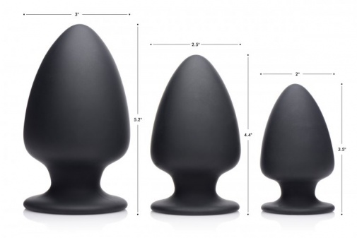 Squeeze-It - Anal Plug S-size - Black photo