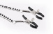 Sex&Mischief - Amor Collar w Nipple Clamps - Black photo-4