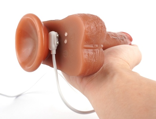 Secwell - Vibro Dildo w Clit Stimulator - Flesh 照片