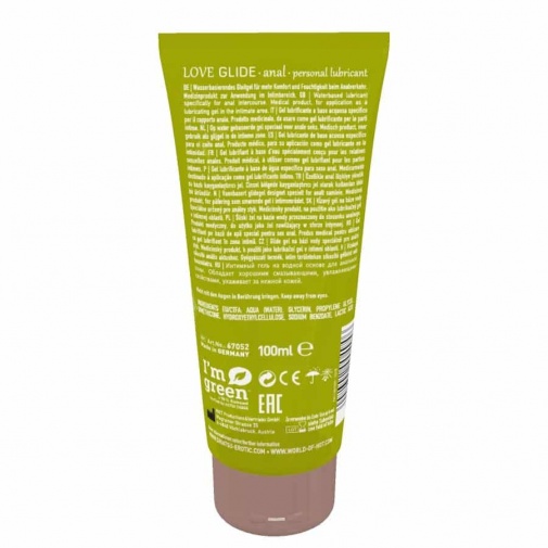 Shiatsu - Love Glide 水性后庭润滑剂 - 100ml 照片