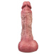 FAAK - Sinbard Double Layer Dildo - Flesh 照片-5