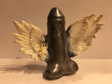 Fascinus Winged Phallus (Symbolizing Roman Fertility Deity) photo