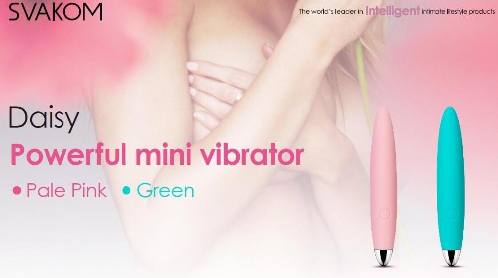 SVAKOM Daisy Powerful Mini-sized Clitoris Finger Vibrator is... SVAKOM - Daisy - Pale Pink photo-8