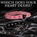 Master Series - Spiked Heart Choker - Black 照片-8