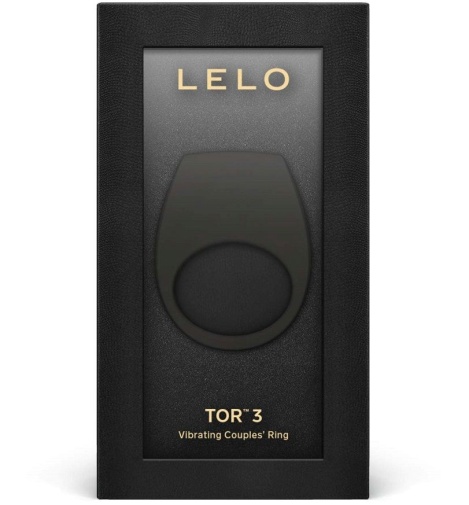 Lelo - Tor 3 阴茎震动环 - 黑色 照片