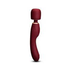 Le Wand - Flat Double Ended Vibrator - Red 照片