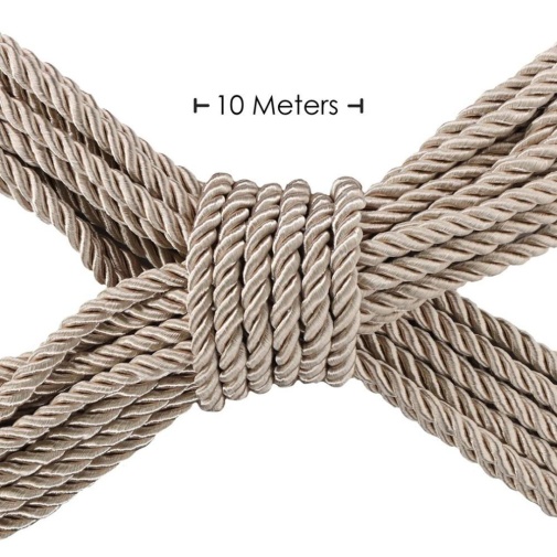 Ouch - Bondage Rope 10m - Golden Beige photo