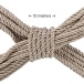 Ouch - Bondage Rope 10m - Golden Beige photo-2