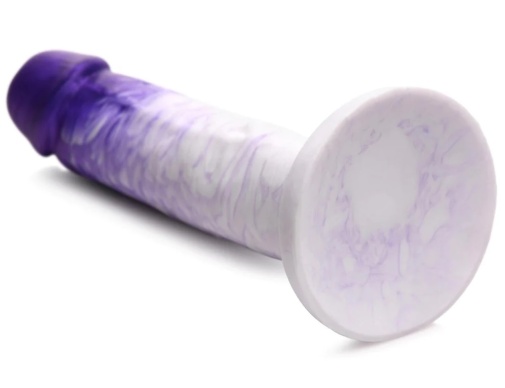 Strap U - Real Swirl Dildo - Purple photo