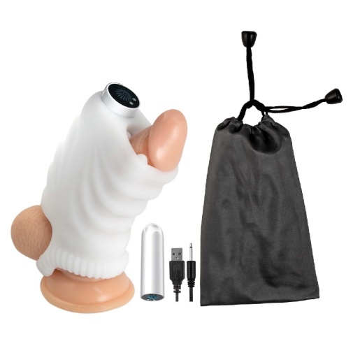 Nasstoys - Vibro Masturbator - White photo