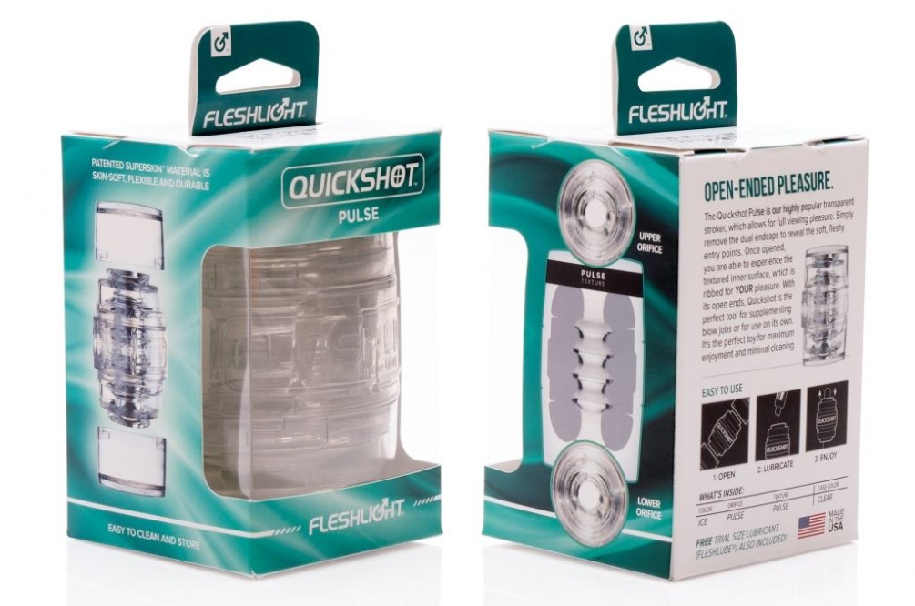 Sometimes efficiency is the best policy. The QUICKSHOT is le... Fleshlight - Quickshot Pulse photo-8