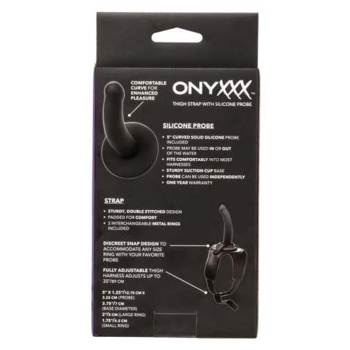 CEN - Onyxxx Thigh Strap-On - Black photo