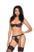 STM - Lace Affair Set - Black photo