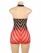 Ohyeah - Gradient Dress - Black/Red - XL photo-6