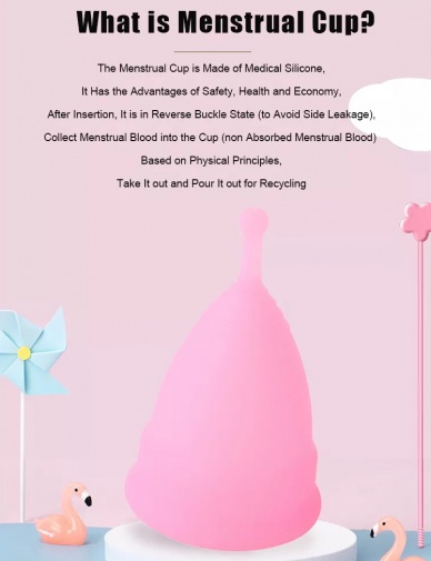 MT - Menstrual Cup S - Pink photo
