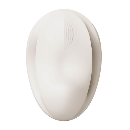 Zalo - Mochi APP Dual Head Vibro Massager - Ivory White  photo