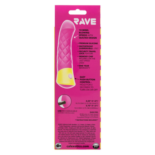 CEN - Rave Quilted G Vibe - Pink 照片