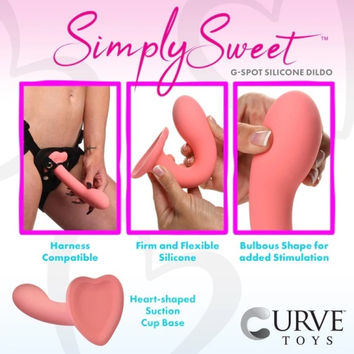 Simply Sweet - G点假阳具 - 粉红色 照片