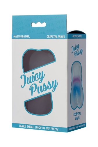 Juicy Pussy - Crystal Wave 自慰器 - 透明 照片
