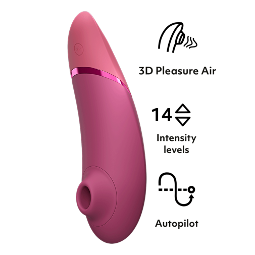 Womanizer - Next 3D Pleasure Air Stimulator - Dusky Pink photo
