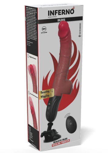 Hidden Desire - Inferno Realistic Wiggling Vibrator - Flesh 照片