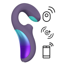 Lelo - Enigma Double Sonic APP Stimulator - Purple photo