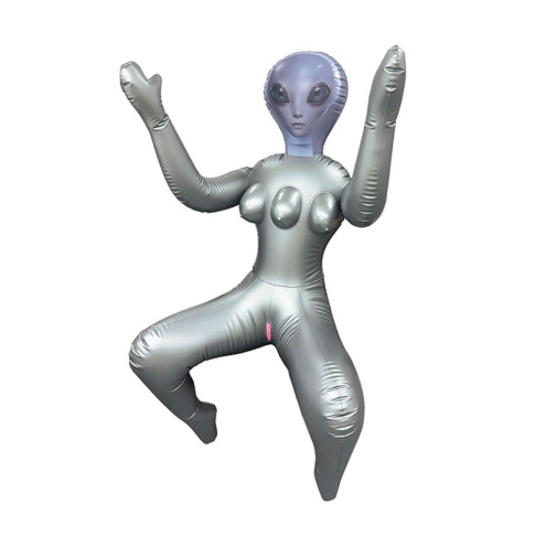 NMC - Infinity Ailen Infantable Doll - Silver photo