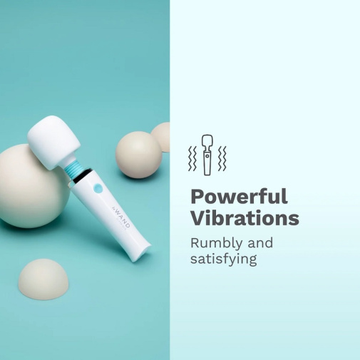 Le Wand - Classique Mini Vibro Massager - White photo