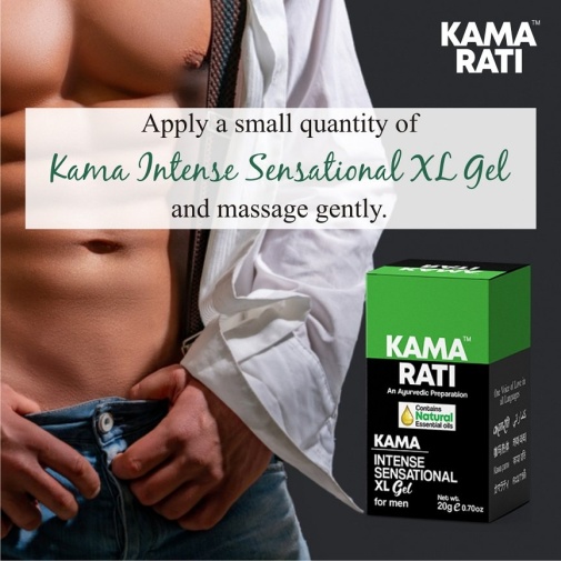 Kama Rati - 男士强力刺激凝胶XL - 20g 照片