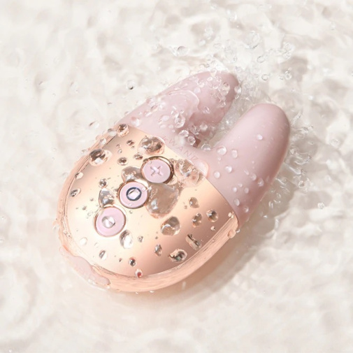 Le Wand - Double Vibe Mini Vibrator - Rose Gold 照片