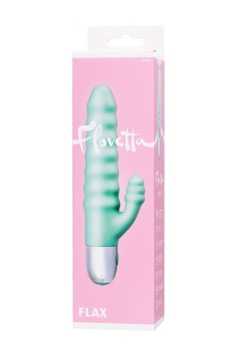 Flovetta - Flax Relief Rabbit Vibrator - Mint photo