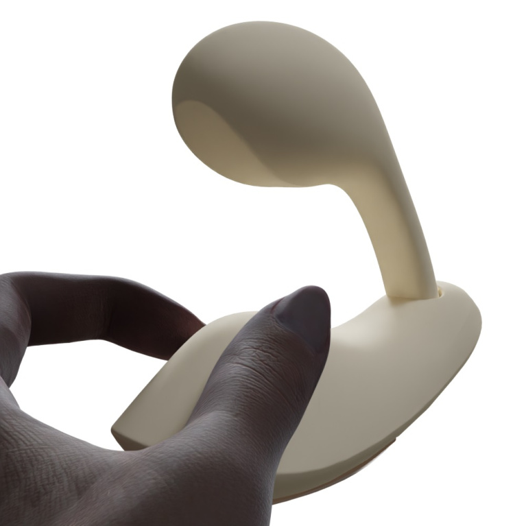 Qingnan - 穿戴式遙控震動器 #6 - 米白色 照片