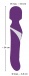 Javida - Wand & Pearl Vibrator - Purple photo-8