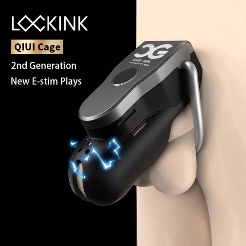 QIUI - APP Controlled Chastity Device L - Black photo