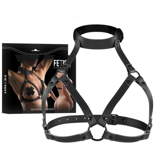 Fetish Submissive - Chest Harness - Black 照片