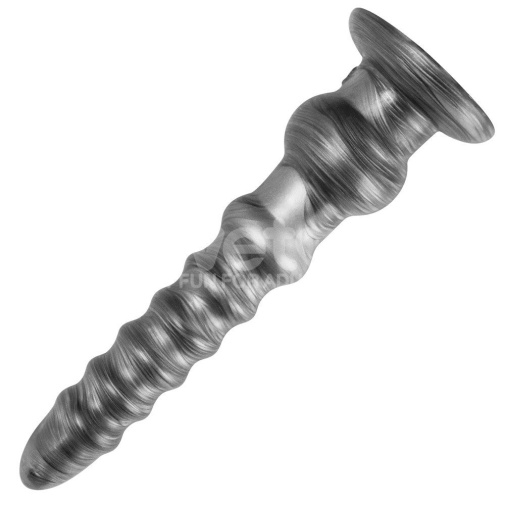Lovetoy - 12.5" King Sized Vibrax Slider - Grey photo