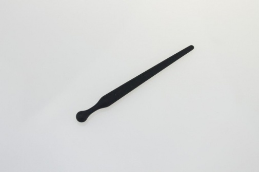 MT - Silicone Urethral Sound 100mm - Black photo